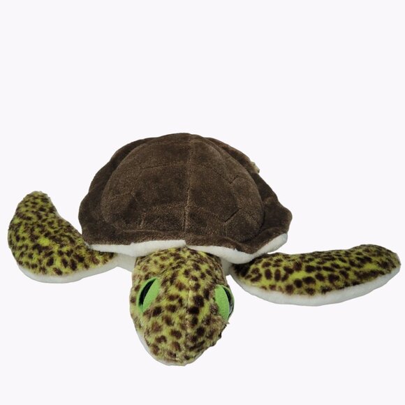 Wild Republic Sea Turtle 13 inch Plush Spotted Realistic Stuffed Animal Toy - Picture 3 of 10
